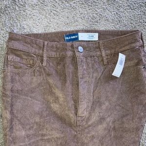 Higher High-Waisted Flare Corduroy Pants for Women!